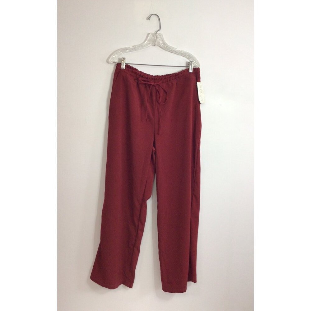French Laundry Pants Wide Leg Womens Medium New